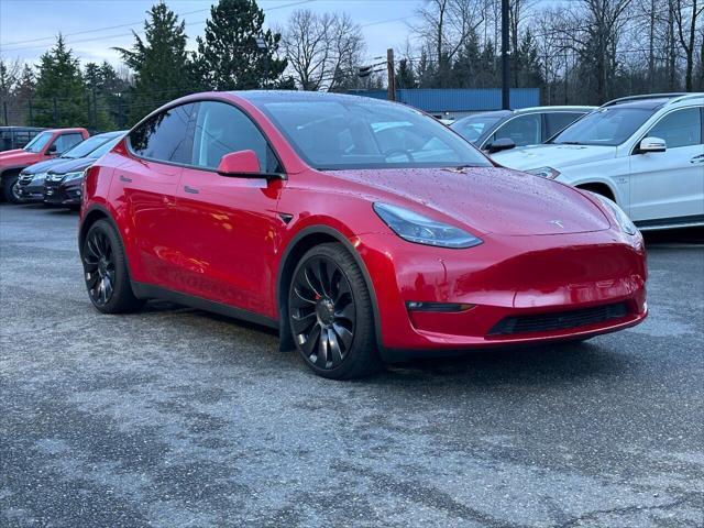 used 2022 Tesla Model Y car, priced at $39,950