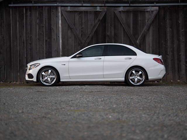used 2018 Mercedes-Benz AMG C 43 car, priced at $25,950