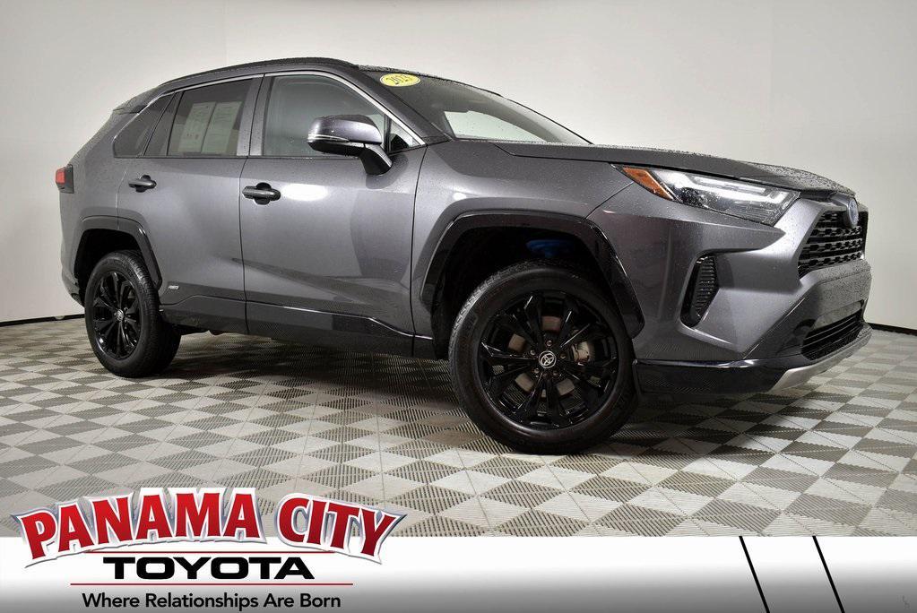 used 2023 Toyota RAV4 Hybrid car, priced at $33,599