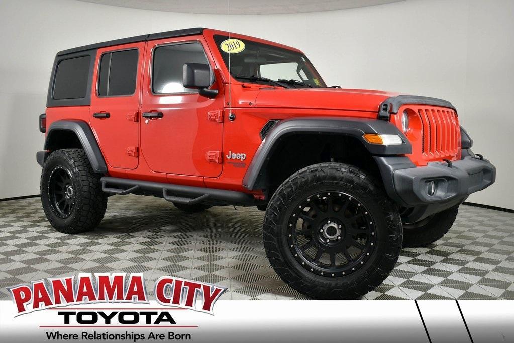 used 2019 Jeep Wrangler Unlimited car, priced at $26,488