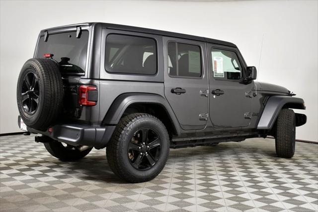 used 2020 Jeep Wrangler Unlimited car, priced at $25,878