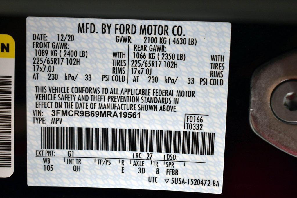 used 2021 Ford Bronco Sport car, priced at $22,599