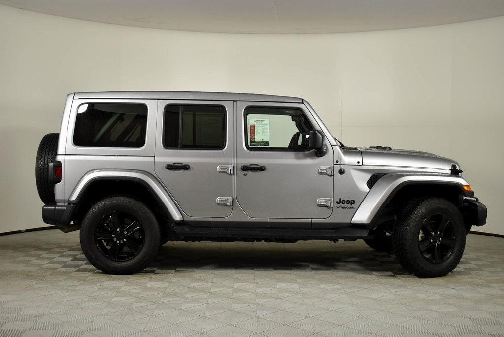 used 2021 Jeep Wrangler Unlimited car, priced at $33,887