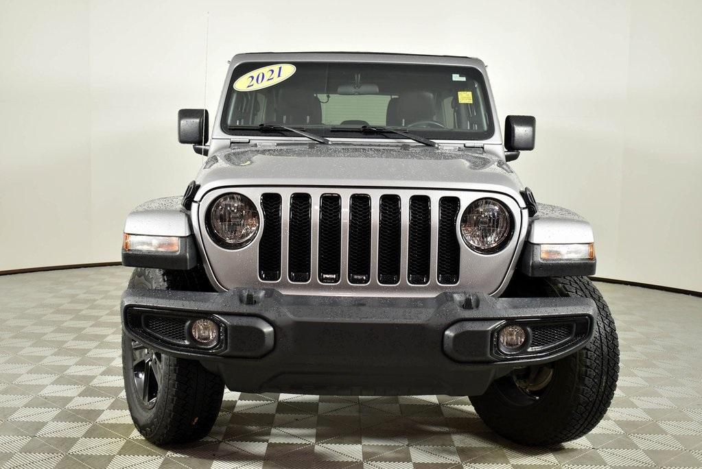 used 2021 Jeep Wrangler Unlimited car, priced at $33,887