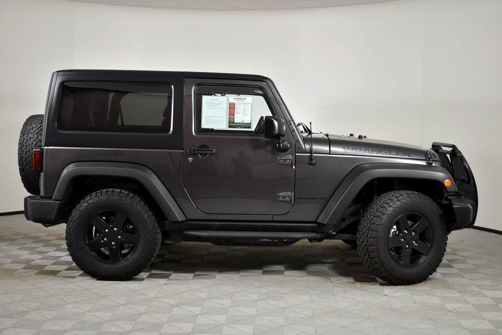 used 2017 Jeep Wrangler car, priced at $22,887