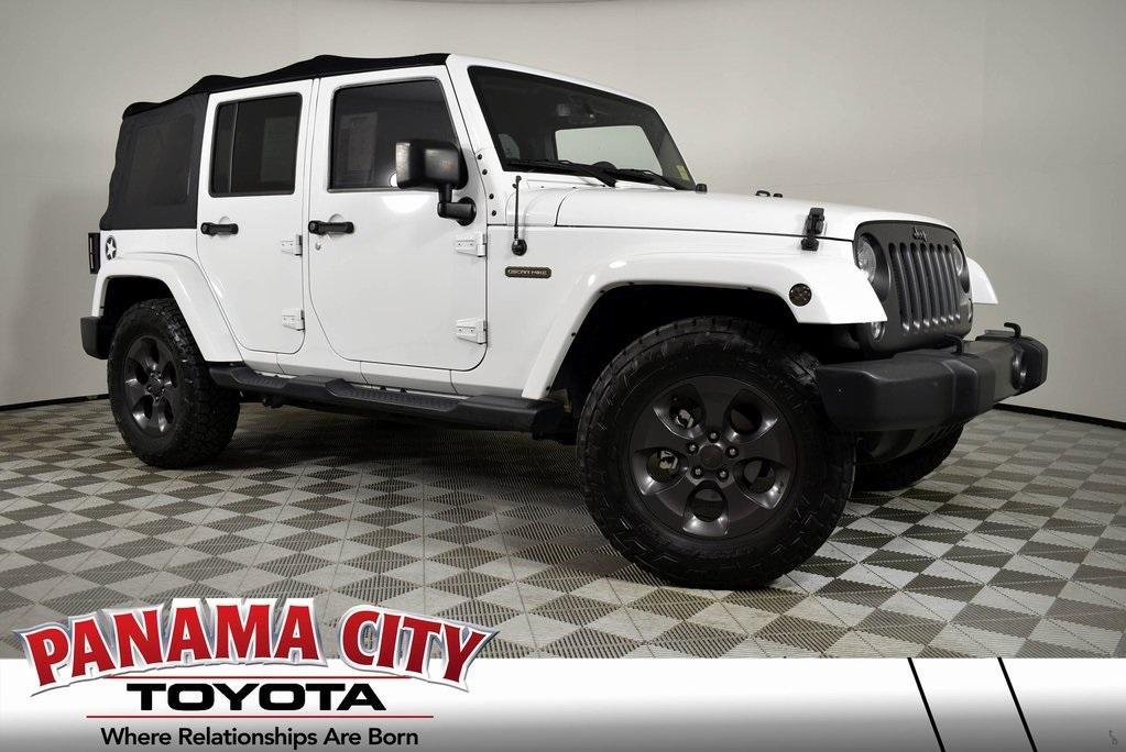 used 2017 Jeep Wrangler Unlimited car, priced at $22,887