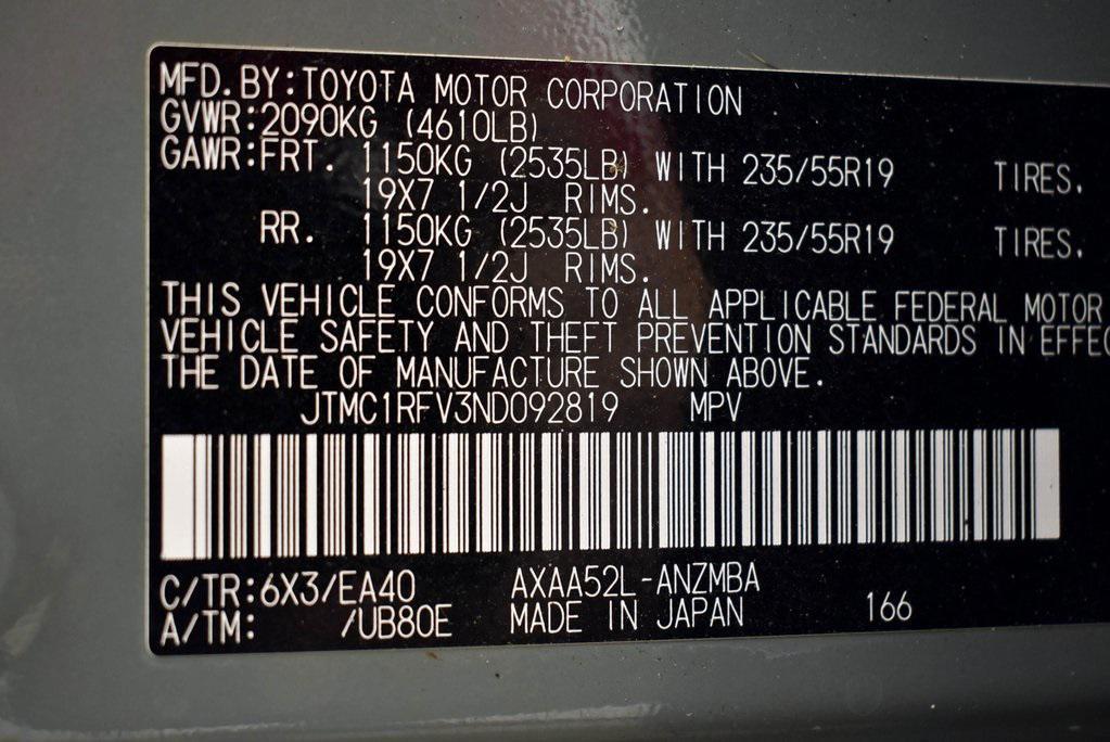 used 2022 Toyota RAV4 car, priced at $30,499