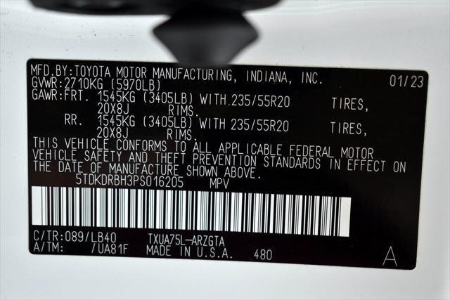used 2023 Toyota Highlander car, priced at $48,320
