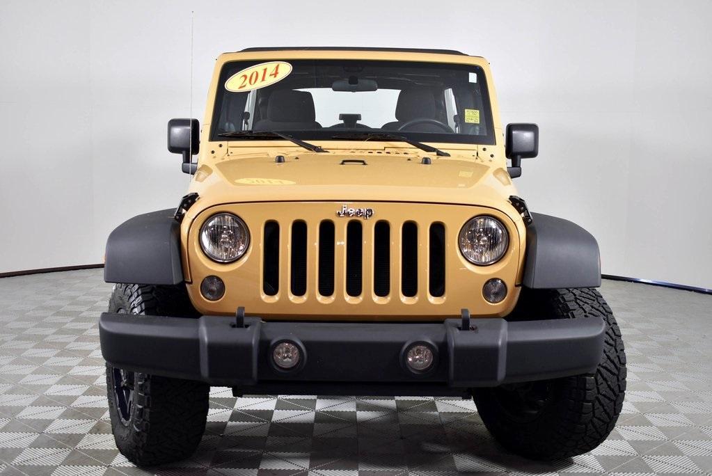 used 2014 Jeep Wrangler Unlimited car, priced at $21,994