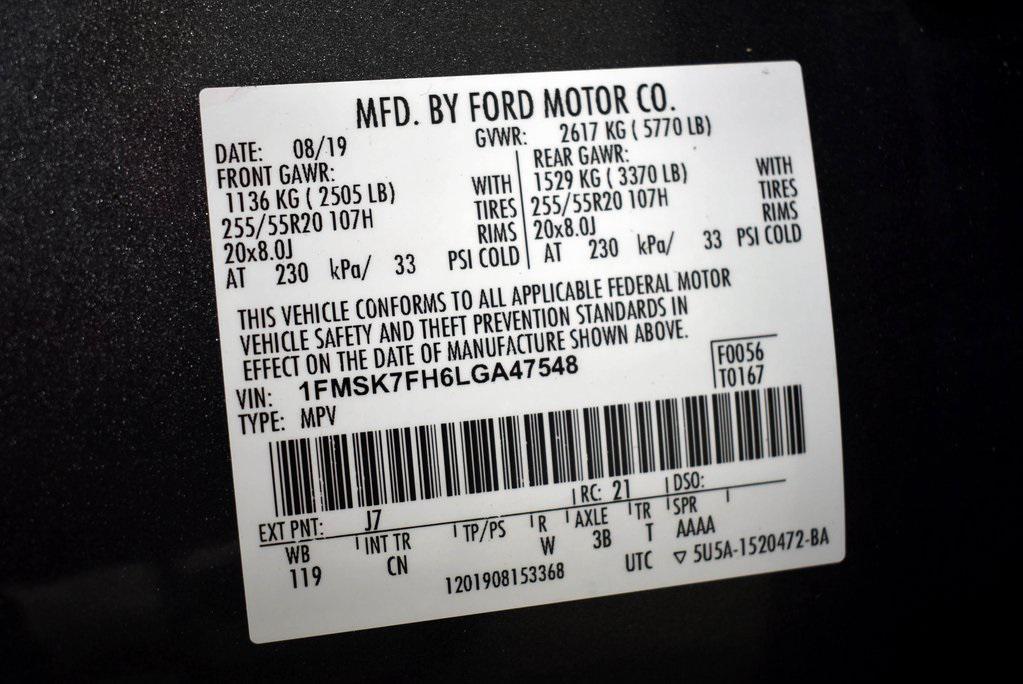 used 2020 Ford Explorer car, priced at $24,342