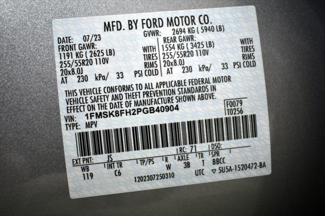 used 2023 Ford Explorer car, priced at $44,828