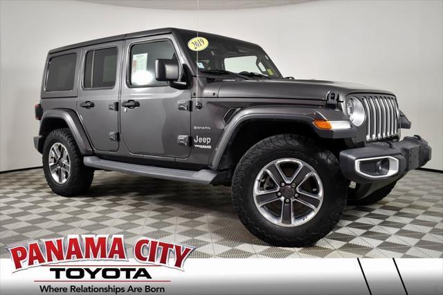 used 2019 Jeep Wrangler Unlimited car, priced at $32,976