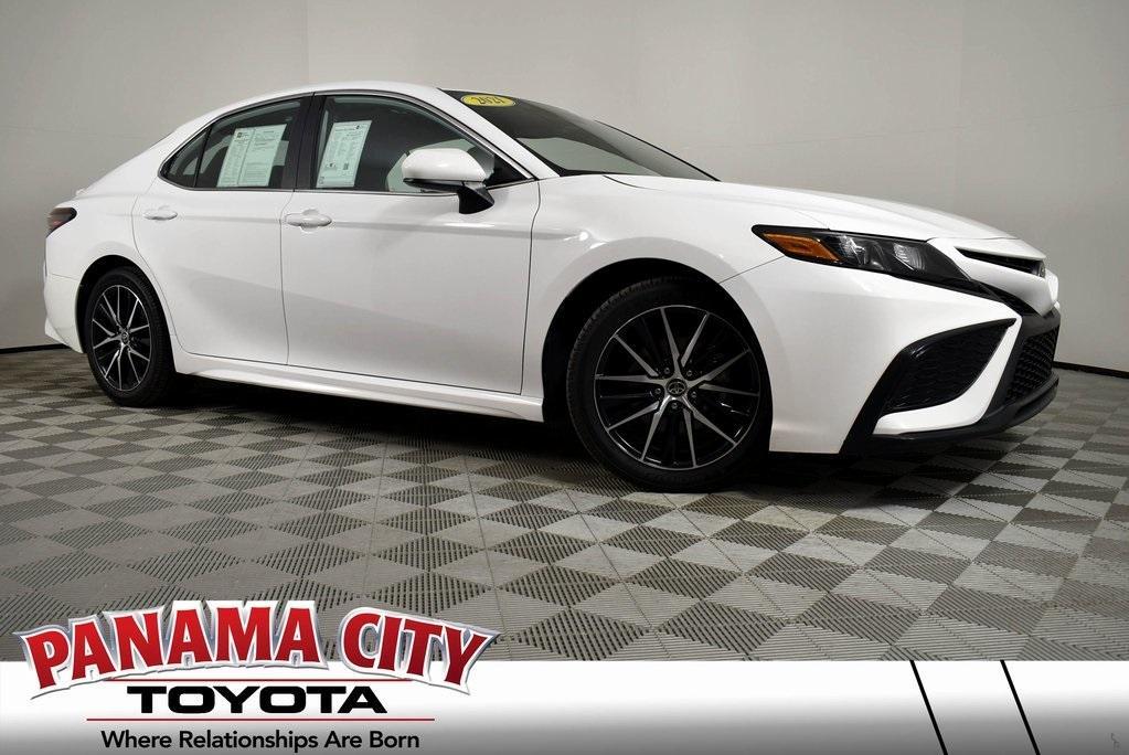 used 2021 Toyota Camry car, priced at $26,887