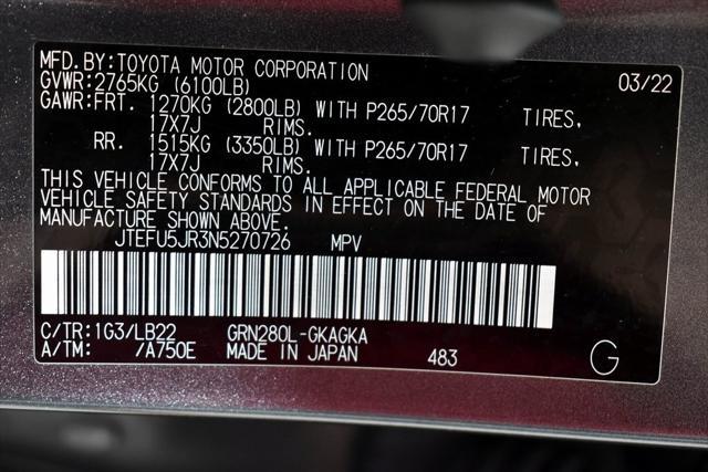 used 2022 Toyota 4Runner car, priced at $39,987