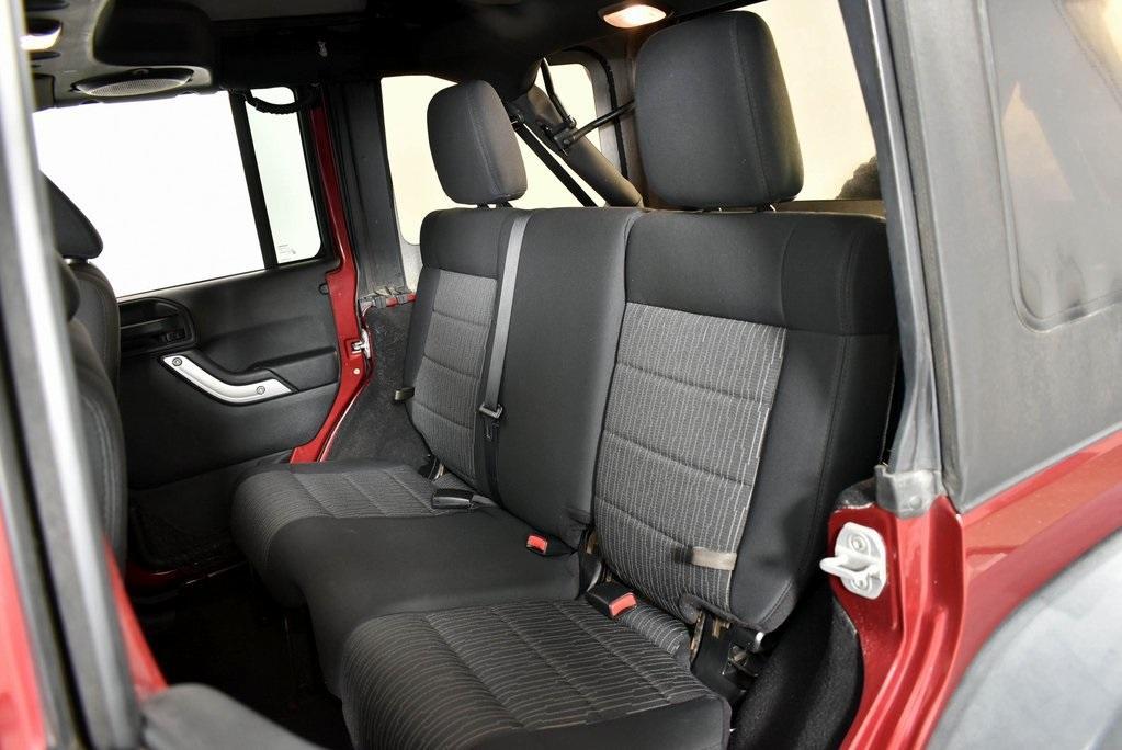 used 2012 Jeep Wrangler Unlimited car, priced at $19,996