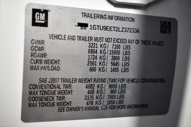 used 2020 GMC Sierra 1500 car, priced at $41,887