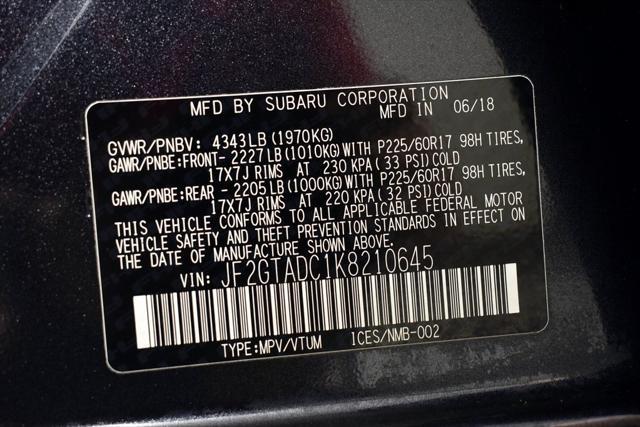 used 2019 Subaru Crosstrek car, priced at $22,541