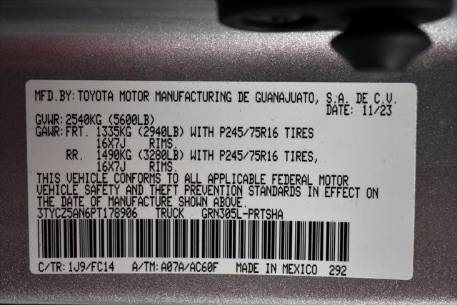 used 2023 Toyota Tacoma car, priced at $41,746