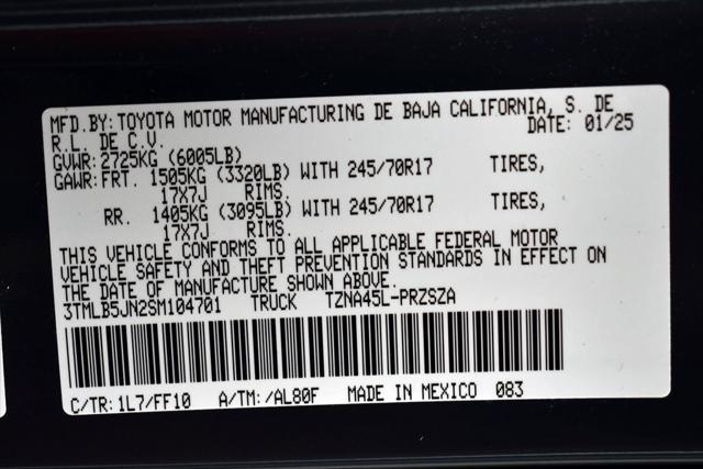 used 2025 Toyota Tacoma car, priced at $47,989