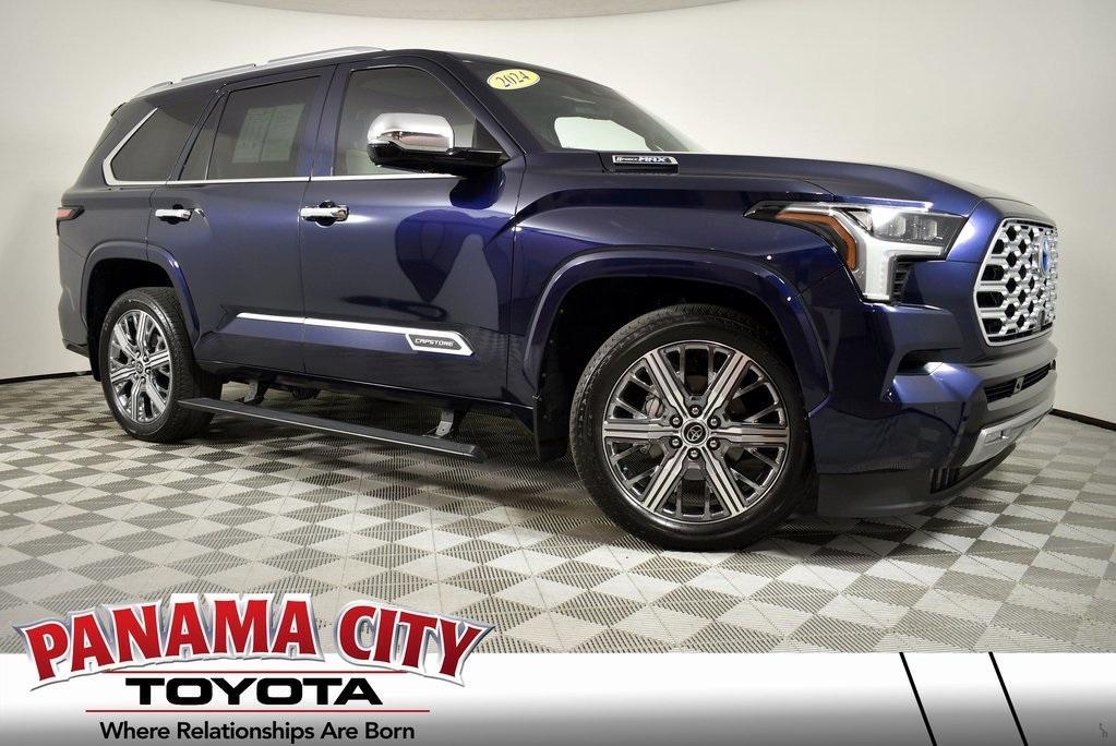 used 2024 Toyota Sequoia car, priced at $77,929