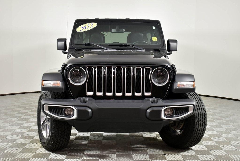 used 2022 Jeep Wrangler Unlimited car, priced at $35,464