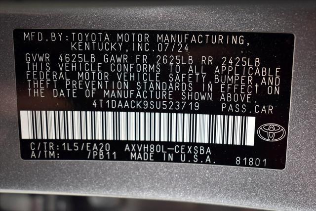 used 2025 Toyota Camry car, priced at $29,277