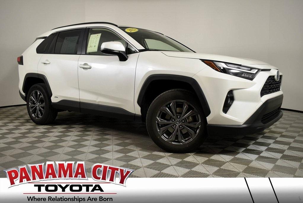 used 2022 Toyota RAV4 Hybrid car, priced at $40,862