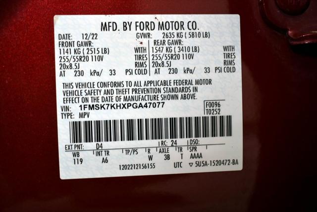 used 2023 Ford Explorer car, priced at $34,444