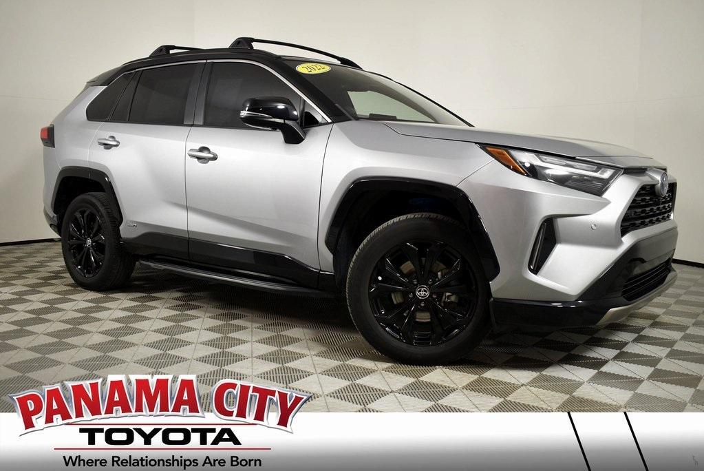 used 2022 Toyota RAV4 Hybrid car, priced at $33,296