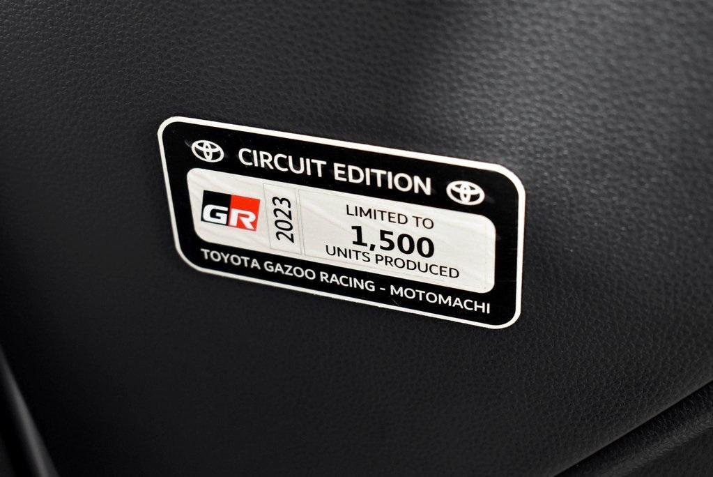 used 2023 Toyota GR Corolla car, priced at $46,756
