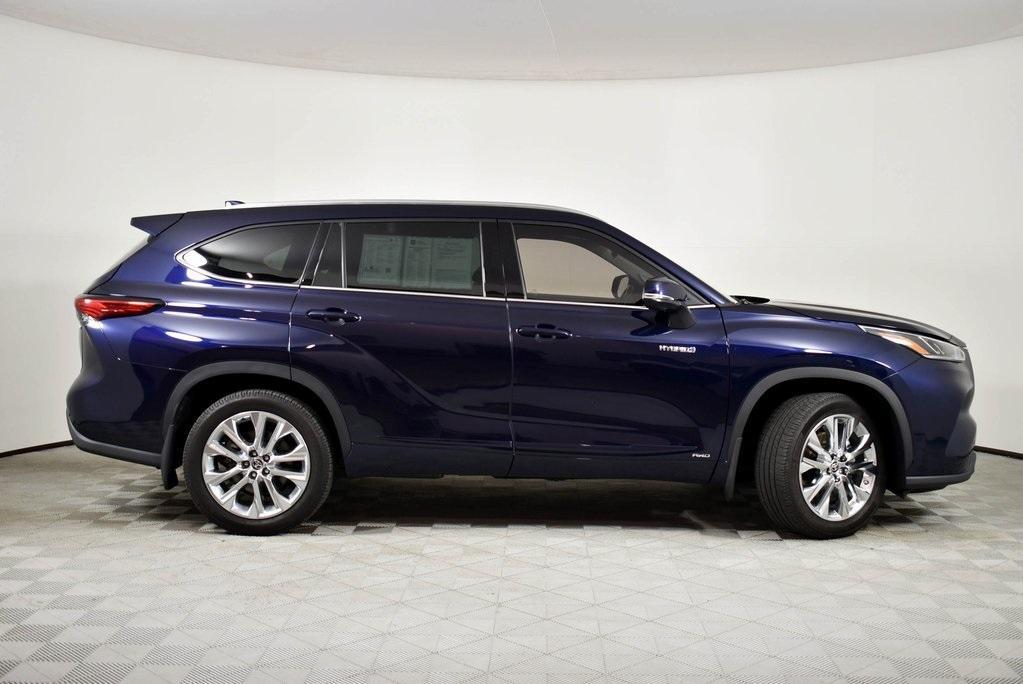 used 2021 Toyota Highlander Hybrid car, priced at $35,943