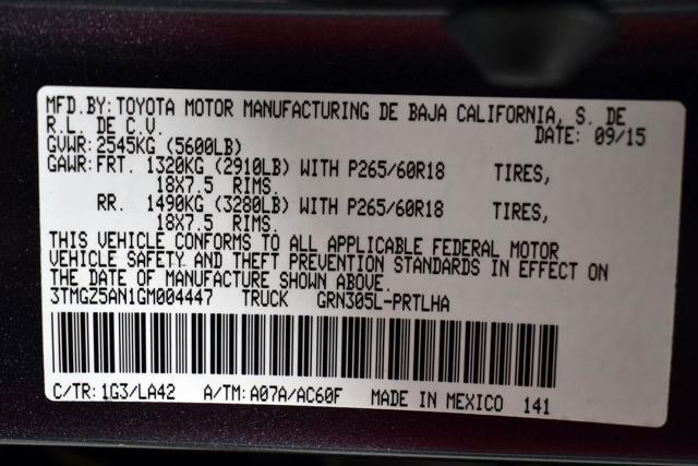 used 2016 Toyota Tacoma car, priced at $29,898