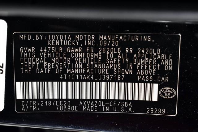 used 2020 Toyota Camry car, priced at $22,989