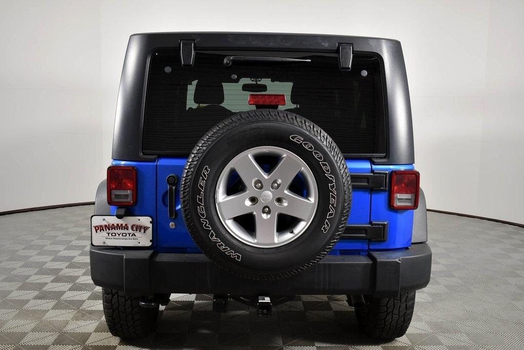 used 2014 Jeep Wrangler Unlimited car, priced at $19,488