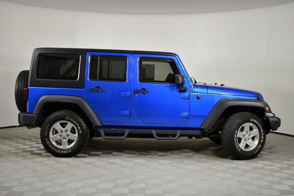 used 2014 Jeep Wrangler Unlimited car, priced at $19,488