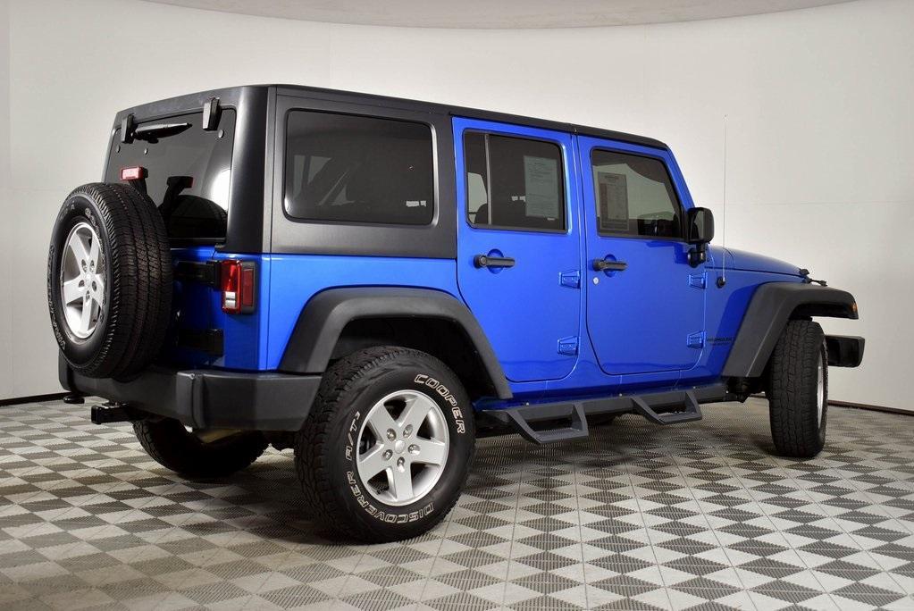 used 2014 Jeep Wrangler Unlimited car, priced at $19,488