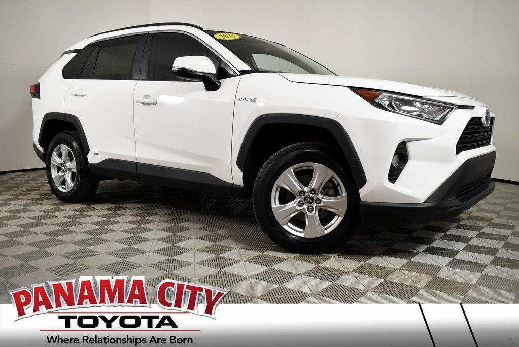 used 2021 Toyota RAV4 Hybrid car, priced at $31,498