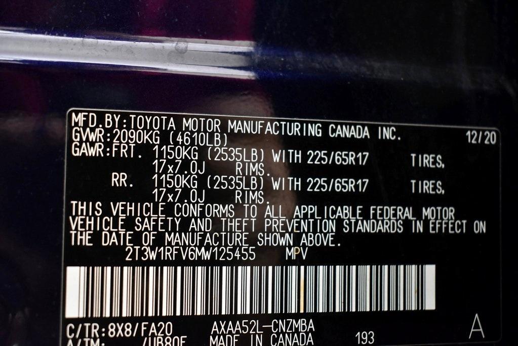 used 2021 Toyota RAV4 car, priced at $27,337