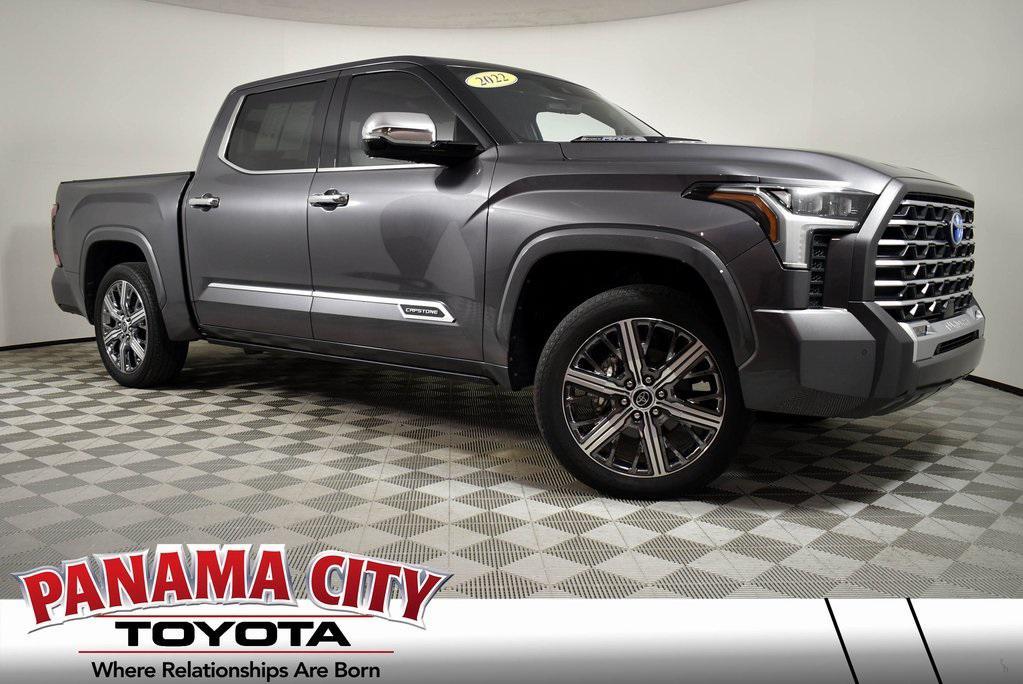 used 2022 Toyota Tundra Hybrid car, priced at $51,984