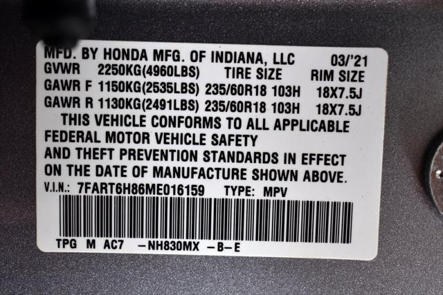 used 2021 Honda CR-V Hybrid car, priced at $28,488