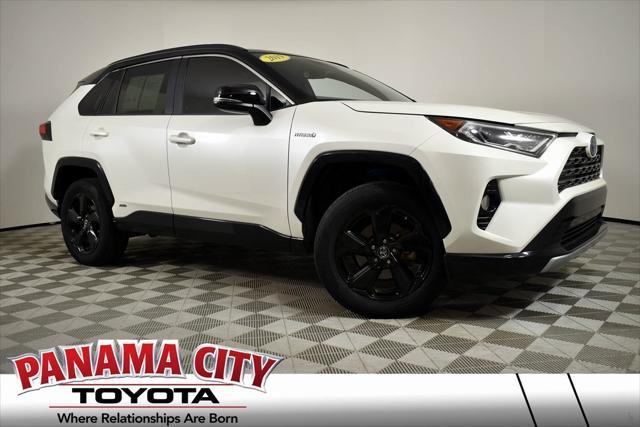 used 2019 Toyota RAV4 Hybrid car, priced at $30,989