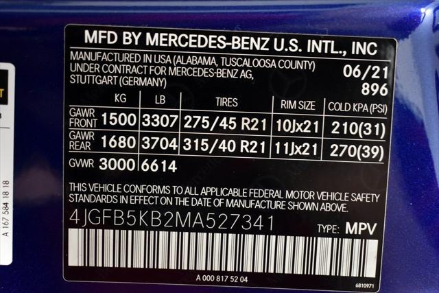 used 2021 Mercedes-Benz GLE 450 car, priced at $40,688
