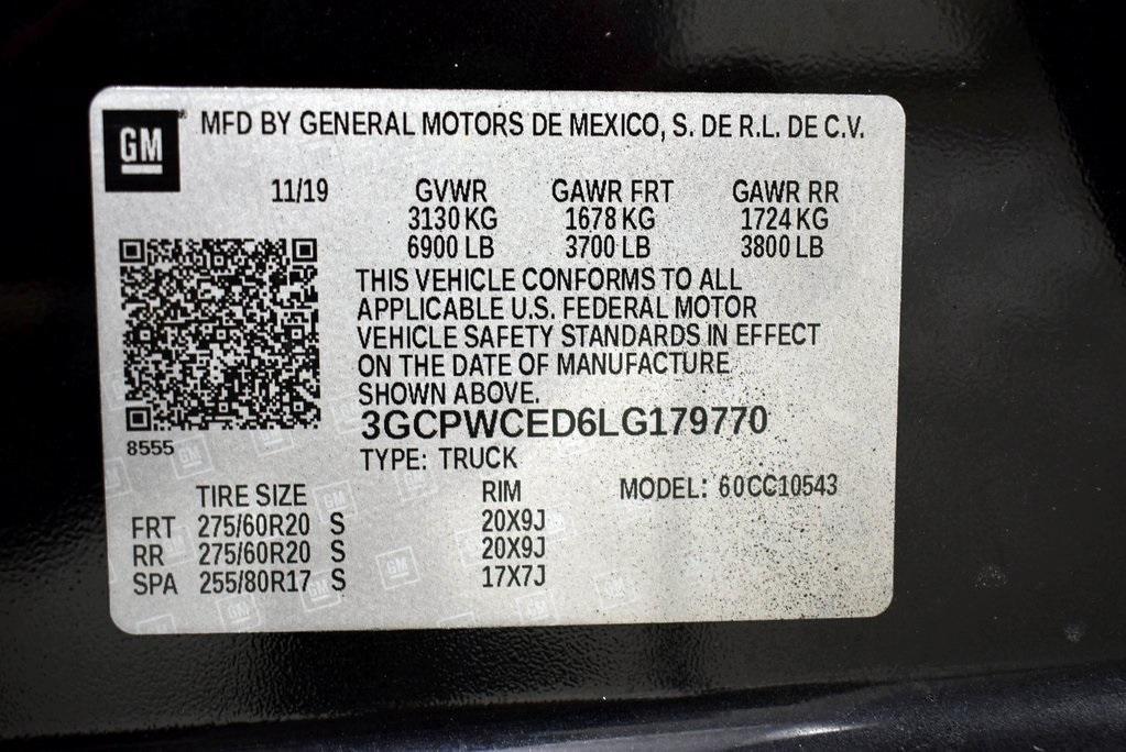 used 2020 Chevrolet Silverado 1500 car, priced at $31,989