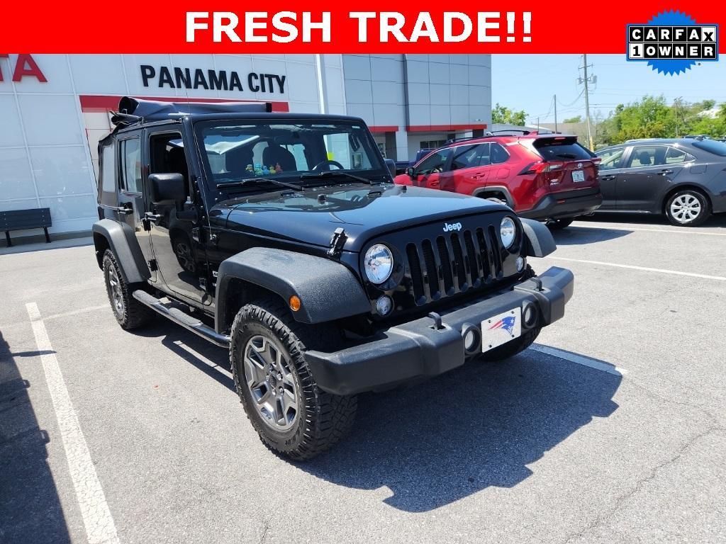 used 2017 Jeep Wrangler Unlimited car, priced at $28,961