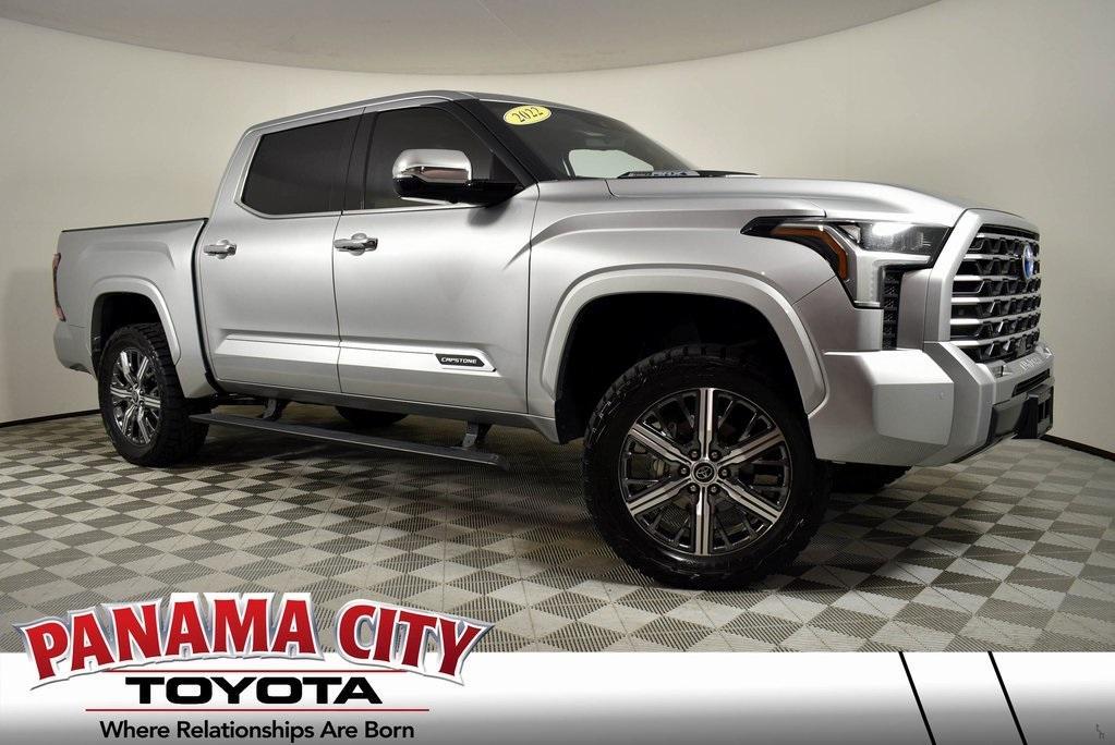 used 2022 Toyota Tundra Hybrid car, priced at $61,388