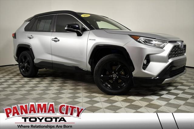 used 2019 Toyota RAV4 Hybrid car, priced at $33,488