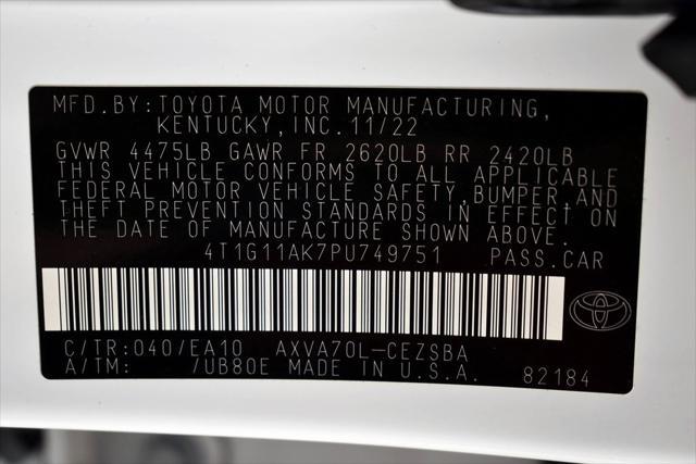 used 2023 Toyota Camry car, priced at $28,878