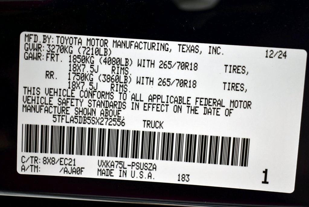 used 2025 Toyota Tundra car, priced at $59,898