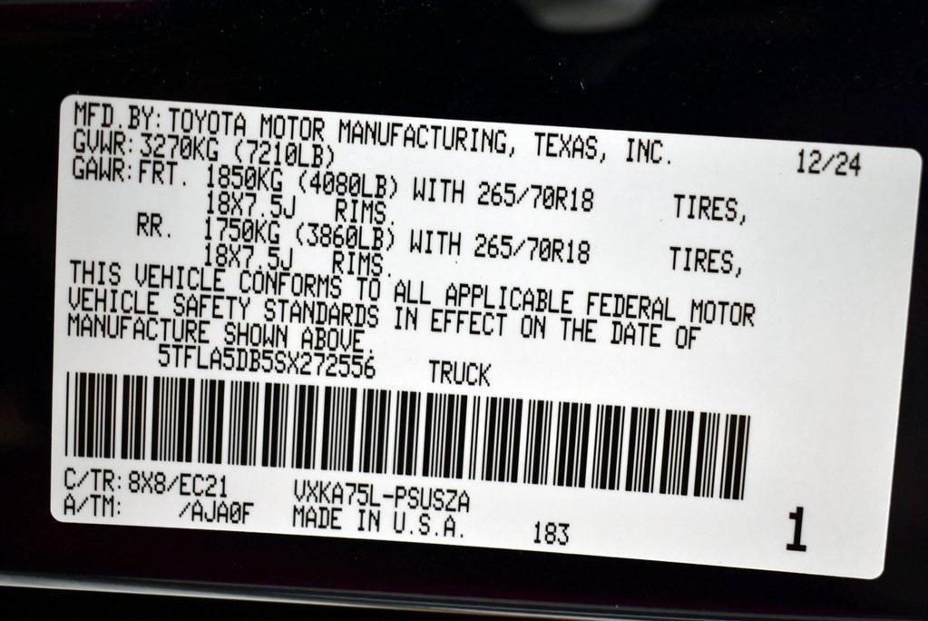 used 2025 Toyota Tundra car, priced at $52,499