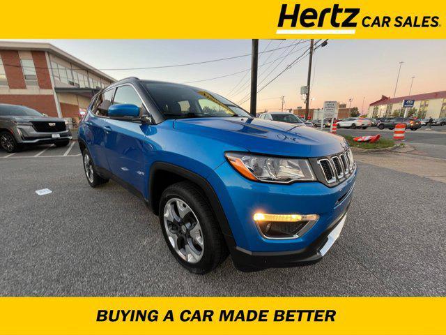 used 2021 Jeep Compass car, priced at $16,823